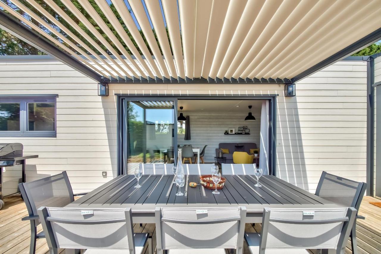 Chalet Pour 8 Dans Residence Avec Piscine Chauffee Brétignolles-sur-Mer Exterior foto
